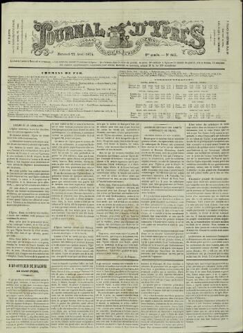 Journal d’Ypres (1874 - 1913) 1874-04-22