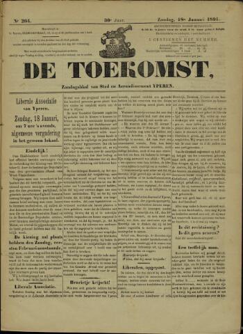 De Toekomst (1862 - 1894) 1891-01-18