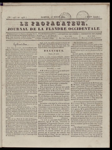 Le Propagateur (1818-1871) 1836-08-13