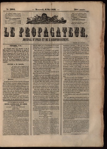 Le Propagateur (1818-1871) 1846-05-06