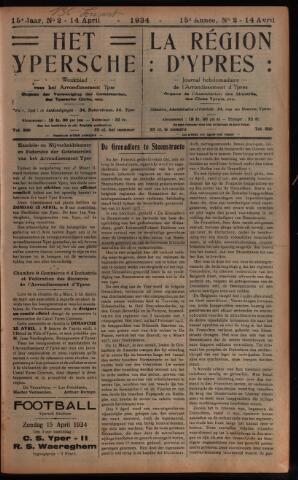 Het Ypersch nieuws (1929-1971) 1934-04-14