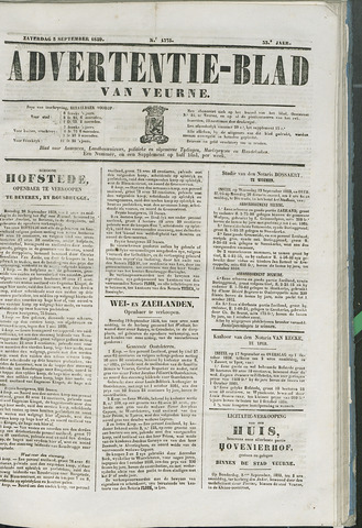 Het Advertentieblad (1825-1914) 1859-09-05
