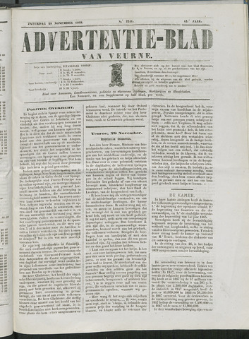 Het Advertentieblad (1825-1914) 1868-11-28