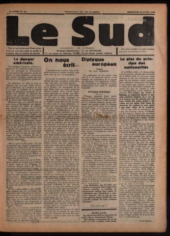 Le Sud (1934-1939) 1939-04-16