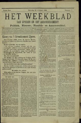 Het weekblad van Ijperen (1886-1906) 1886-02-13