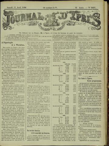 Journal d’Ypres (1874 - 1913) 1896-04-11