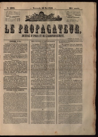 Le Propagateur (1818-1871) 1846-05-20