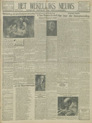 Het Wekelijks Nieuws (1946-1990) 1947-12-27