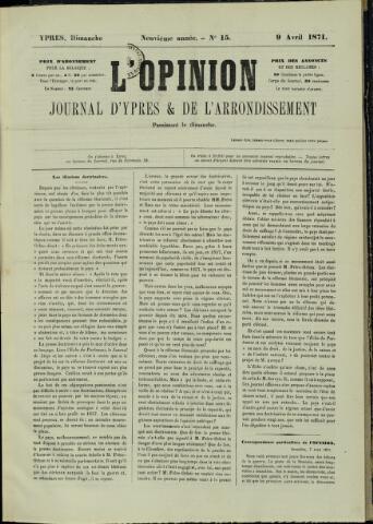 L’Opinion (1863-1873) 1871-04-09