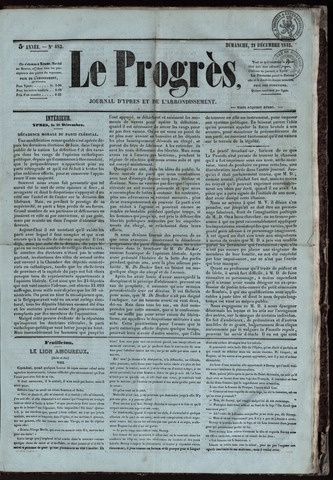 Le Progrès (1841-1914) 1845-12-21