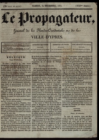 Le Propagateur (1818-1871) 1837-12-30