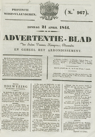 Het Advertentieblad (1825-1914) 1844-04-21