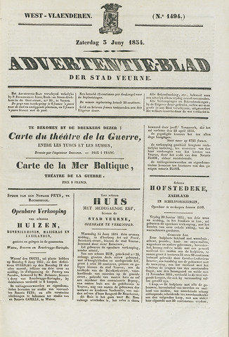 Het Advertentieblad (1825-1914) 1854-06-03