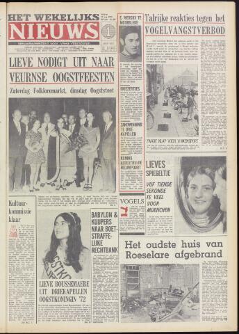 Het Wekelijks Nieuws (1946-1990) 1972-08-11