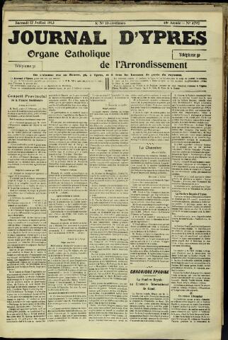 Journal d’Ypres (1874 - 1913) 1913-07-12