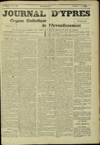 Journal d’Ypres (1874 - 1913) 1908-04-04