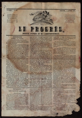 Le Progrès (1841-1914) 1843-02-05