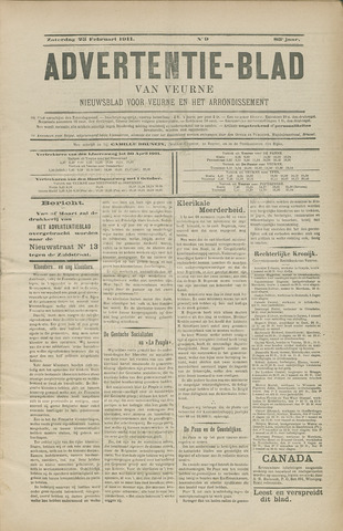 Het Advertentieblad (1825-1914) 1911-02-25