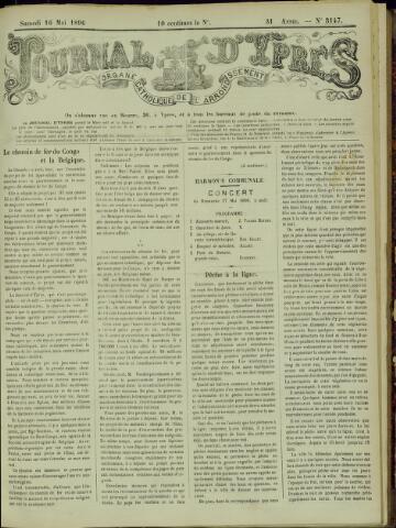 Journal d’Ypres (1874 - 1913) 1896-05-16