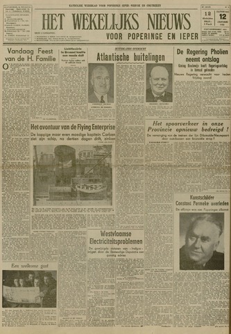 Het Wekelijks Nieuws (1946-1990) 1952-01-12