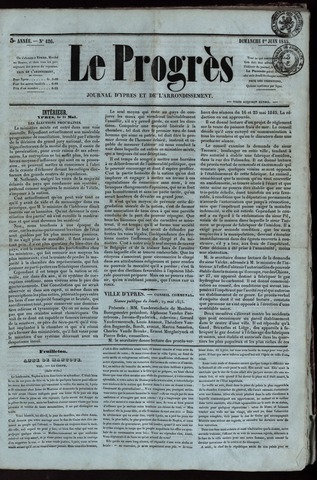 Le Progrès (1841-1914) 1845-06-01