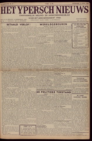 Het Ypersch nieuws (1929-1971) 1948-06-12