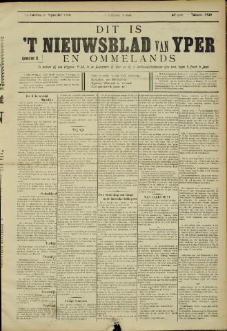 Nieuwsblad van Yperen en van het Arrondissement (1872 - 1912) 1908-09-05