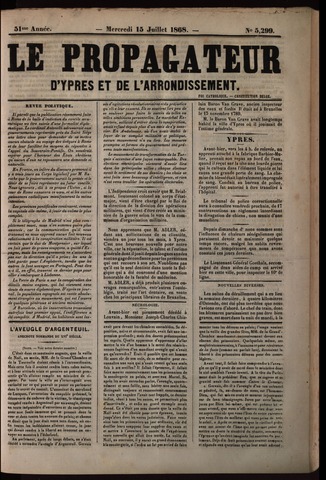 Le Propagateur (1818-1871) 1868-07-15