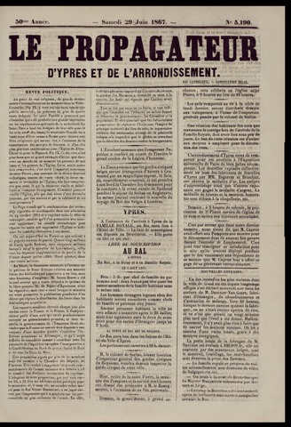Le Propagateur (1818-1871) 1867-06-29