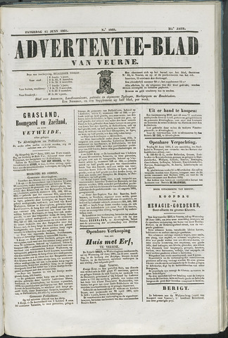 Het Advertentieblad (1825-1914) 1861-06-15