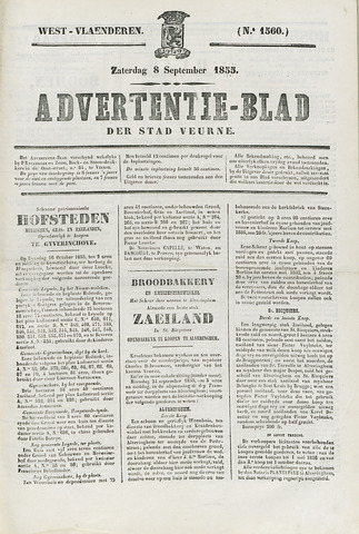 Het Advertentieblad (1825-1914) 1855-09-08