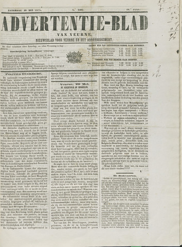 Het Advertentieblad (1825-1914) 1875-05-29