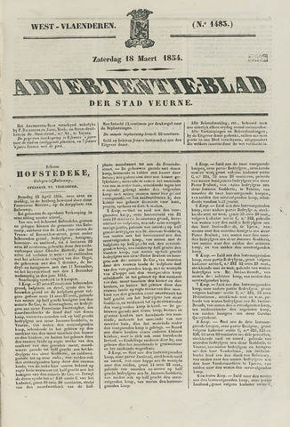 Het Advertentieblad (1825-1914) 1854-03-18