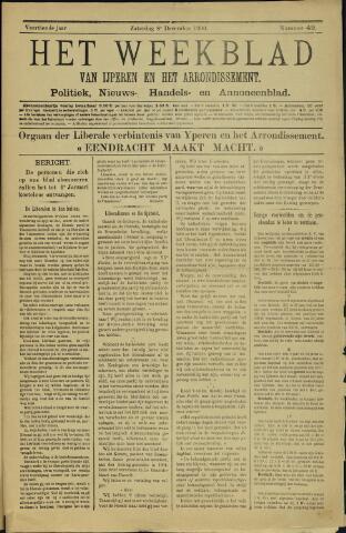Het weekblad van Ijperen (1886 - 1906) 1900-12-08
