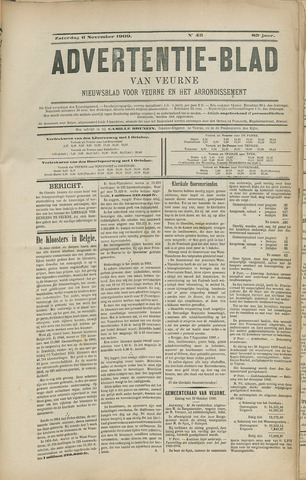 Het Advertentieblad (1825-1914) 1909-11-06