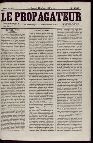 Le Propagateur (1818-1871) 1858-06-26