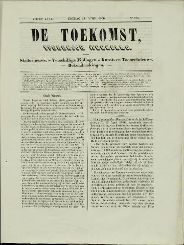 De Toekomst (1862 - 1894) 1866-04-22