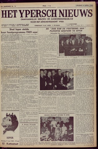 Het Ypersch nieuws (1929-1971) 1969-04-18