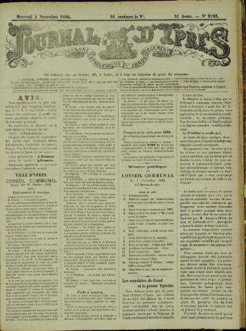 Journal d’Ypres (1874 - 1913) 1896-11-04
