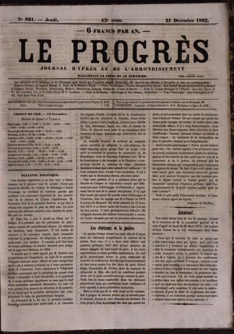 Le Progrès (1841-1914) 1882-12-21