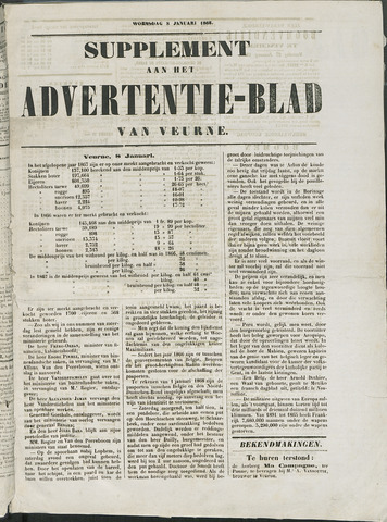 Het Advertentieblad (1825-1914) 1868-01-08