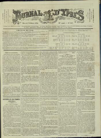 Journal d’Ypres (1874 - 1913) 1874-10-14