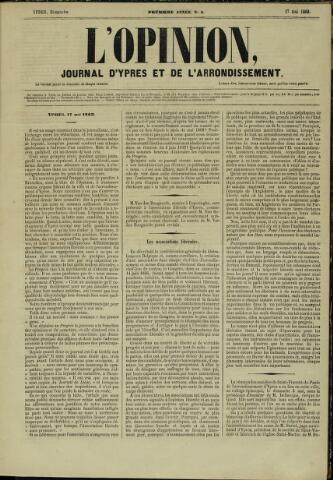 L’Opinion (1863 - 1873) 1863-05-17