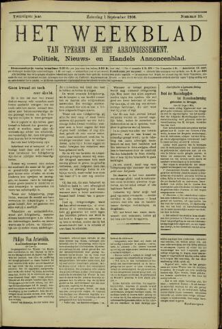 Het weekblad van Ijperen (1886 - 1906) 1906-09-01