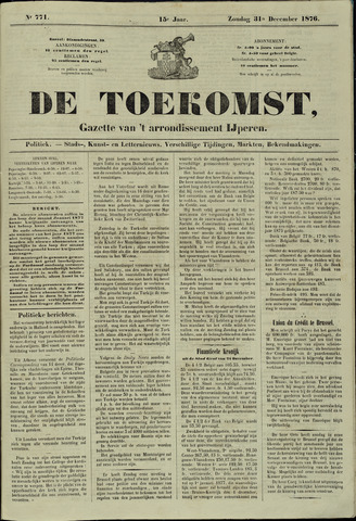 De Toekomst (1862-1894) 1876-12-31