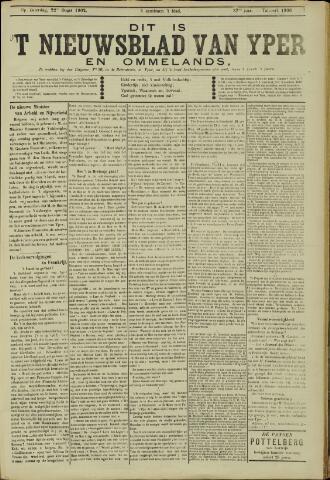 Nieuwsblad van Yperen en van het Arrondissement (1872 - 1912) 1902-08-22