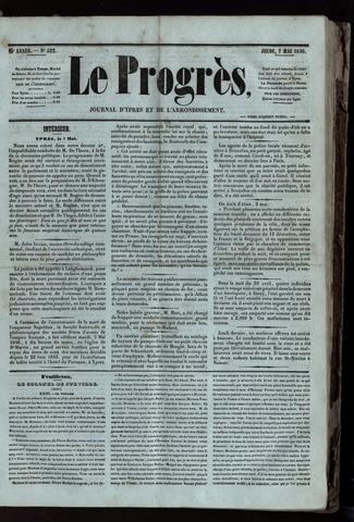 Le Progrès (1841-1914) 1846-05-07