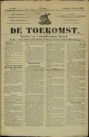 De Toekomst (1862-1894) 1888-02-05