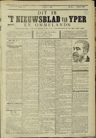 Nieuwsblad van Yperen en van het Arrondissement (1872 - 1912) 1909-01-02