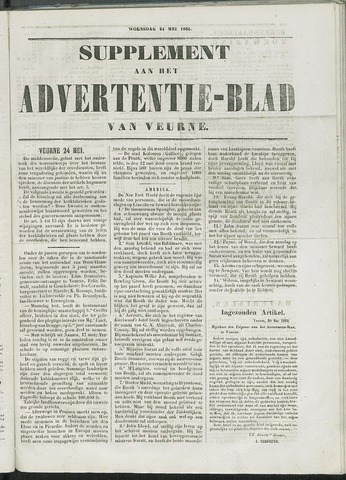 Het Advertentieblad (1825-1914) 1865-05-24